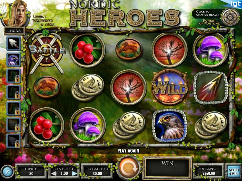 nordic heroes pokie